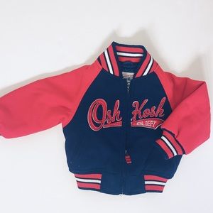 OshKosh|Varsity zip up jacket 18months